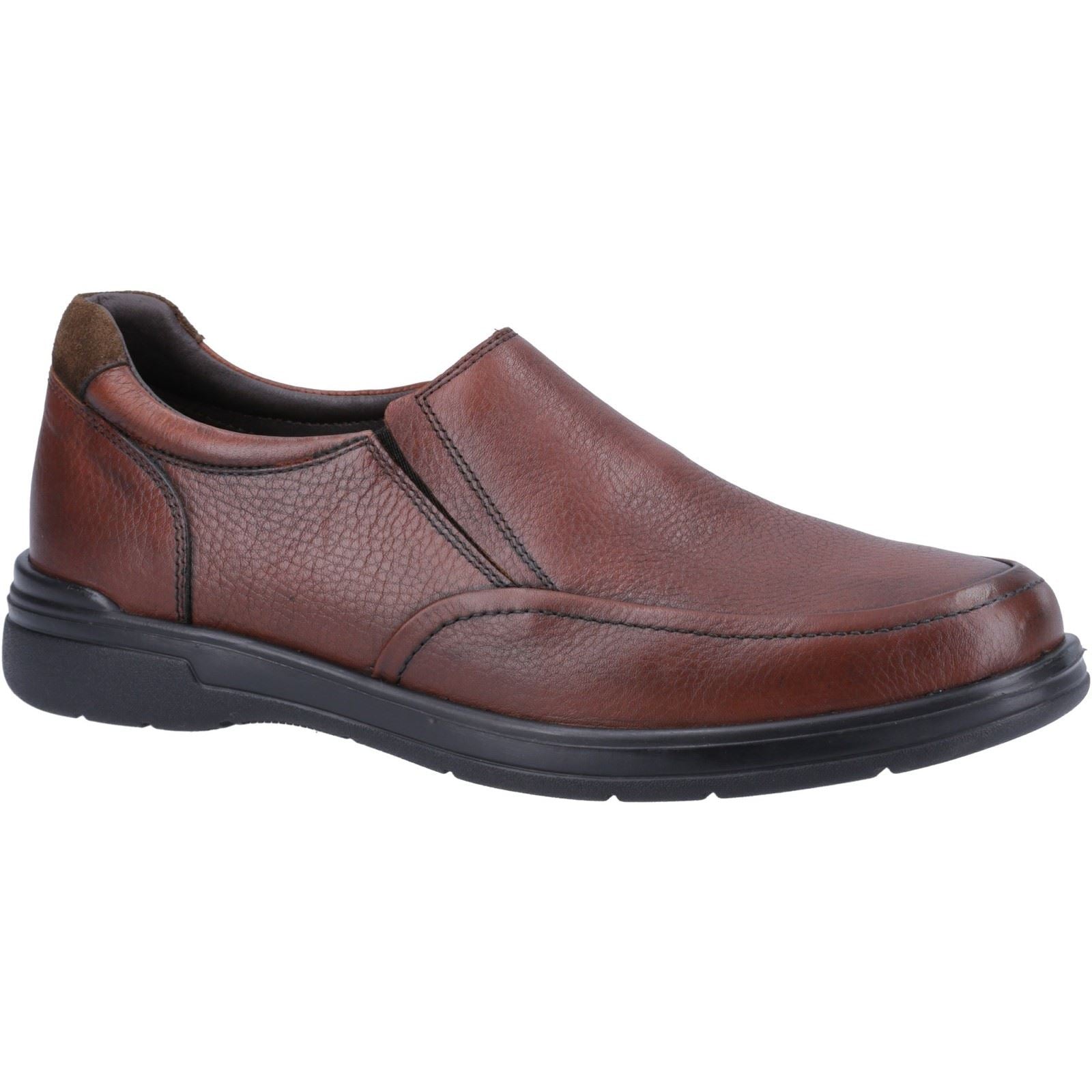 Hush Puppies Matthew Mocassins Marron En Cuir Pour Hommes