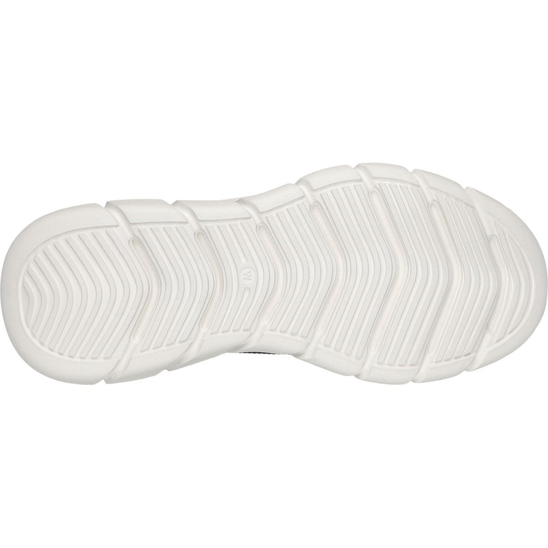 Skechers BOBS Sport B Flex Resilient Baskets Homme En Toile Bleu Marine