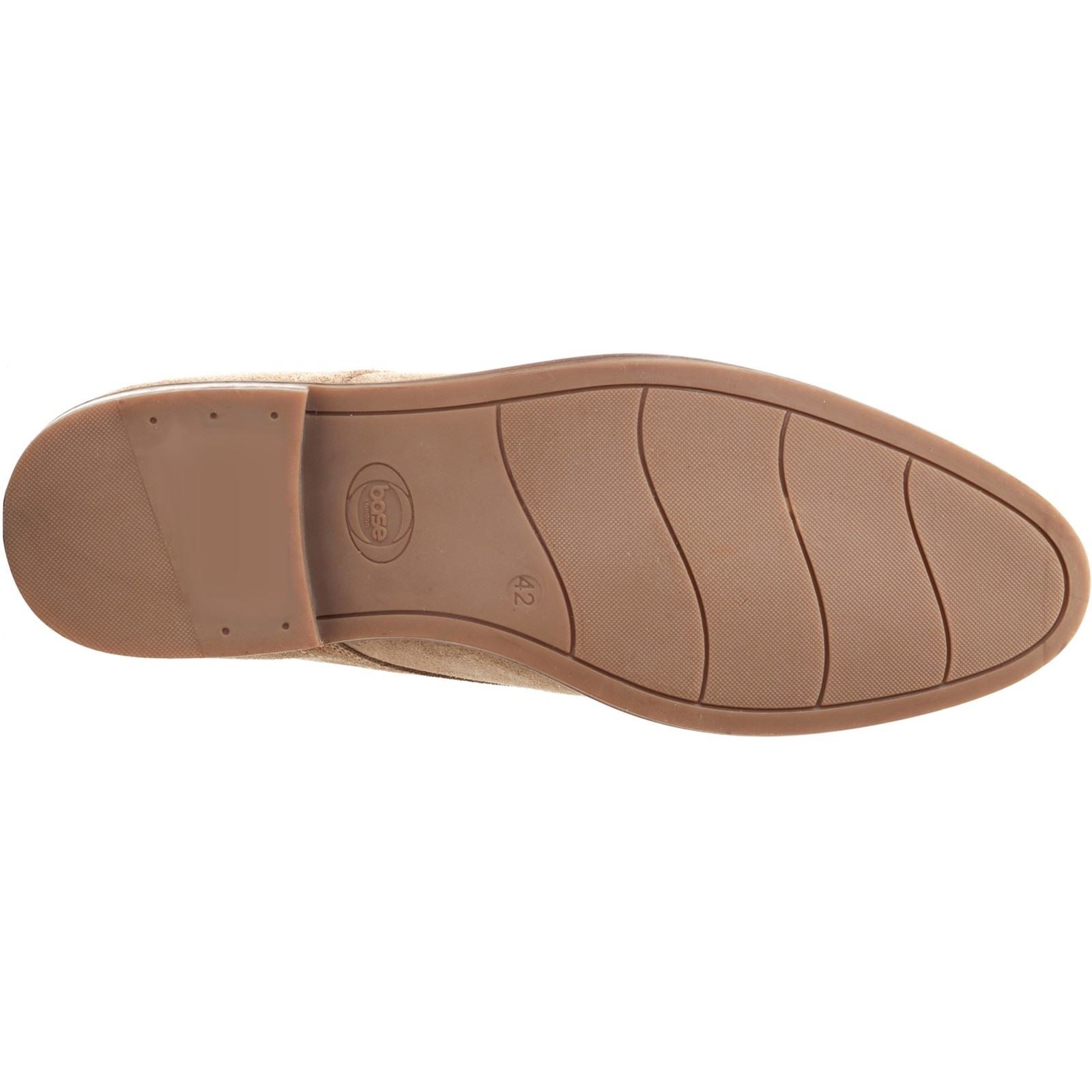 Base London Virgil Bottes De Sable Pour Hommes En Cuir