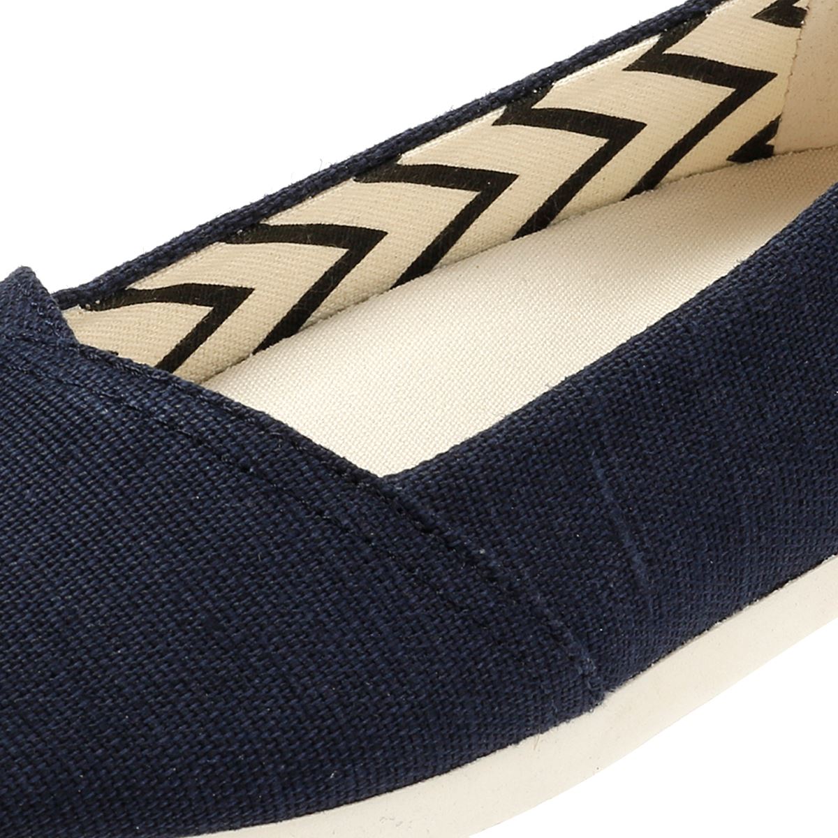 TOMS Alpargata Ballet Espadrilles Bleu marine En Toile Pour Femmes