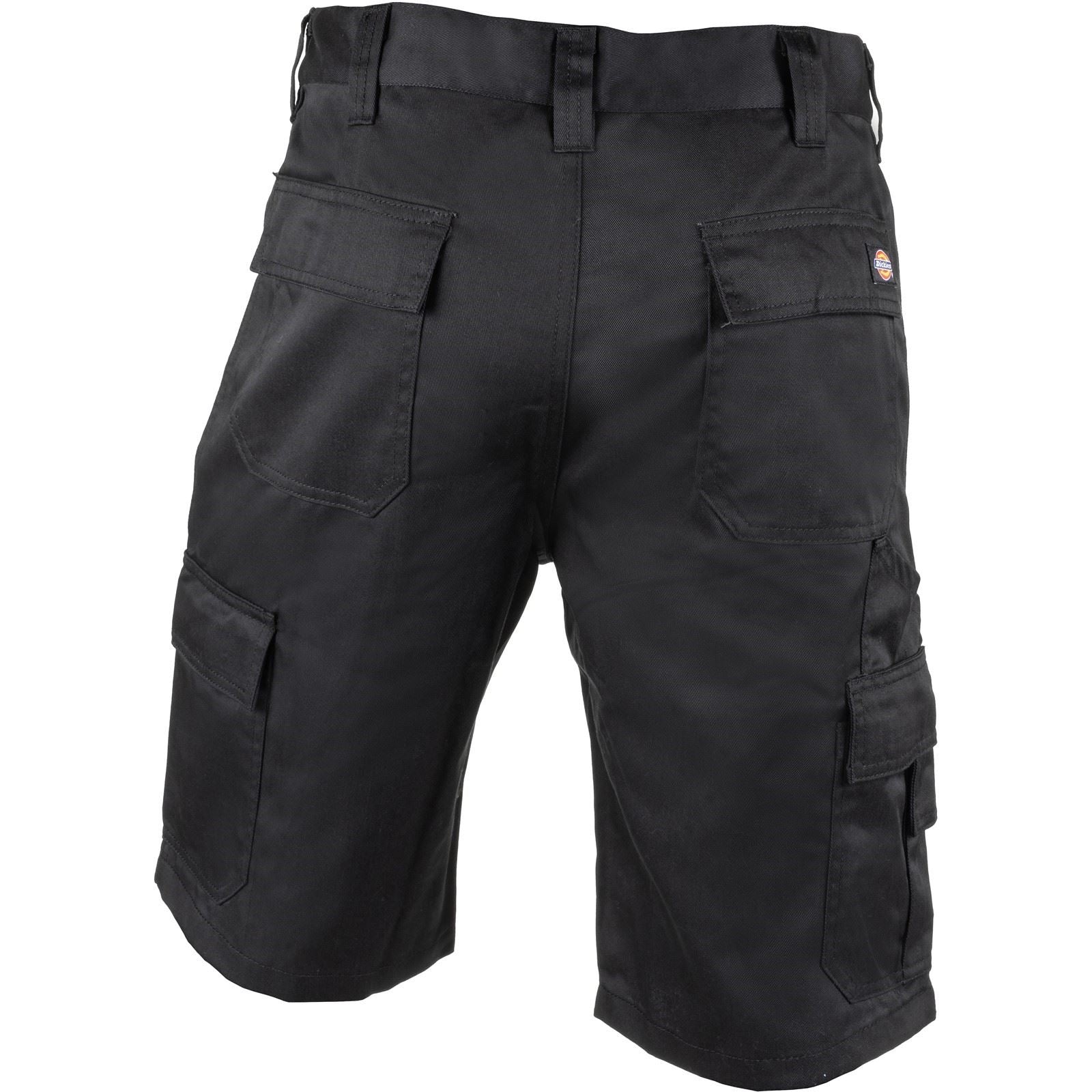 Dickies Everyday Shorts Noirs En Polyester Pour Hommes Longueur Genou
