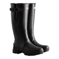 Hunter Balmoral Adjustable Bottes En Caoutchouc Noires Wellington