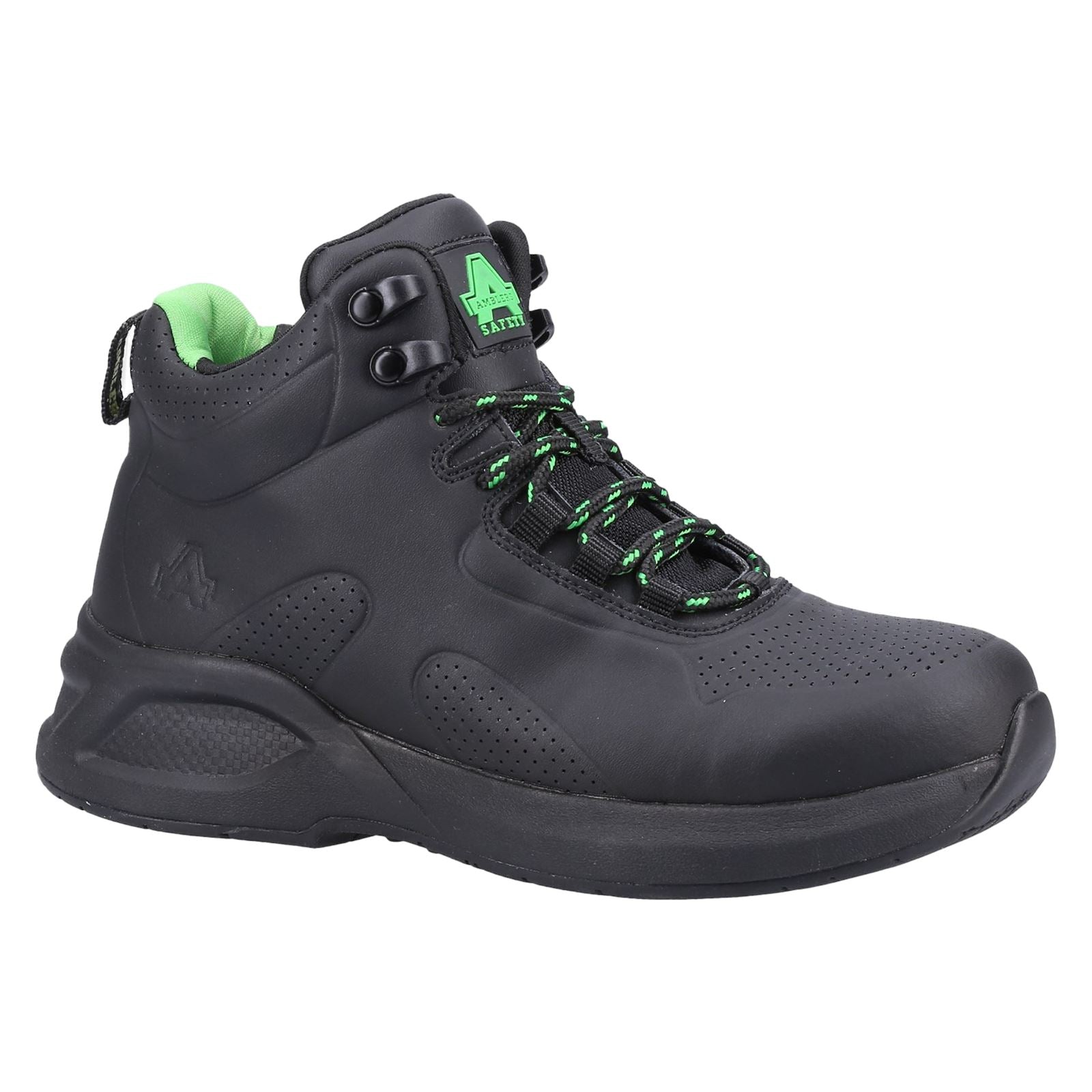 Amblers Safety  Bottes De Sécurité Noires En Cuir Pour Femmes 611
