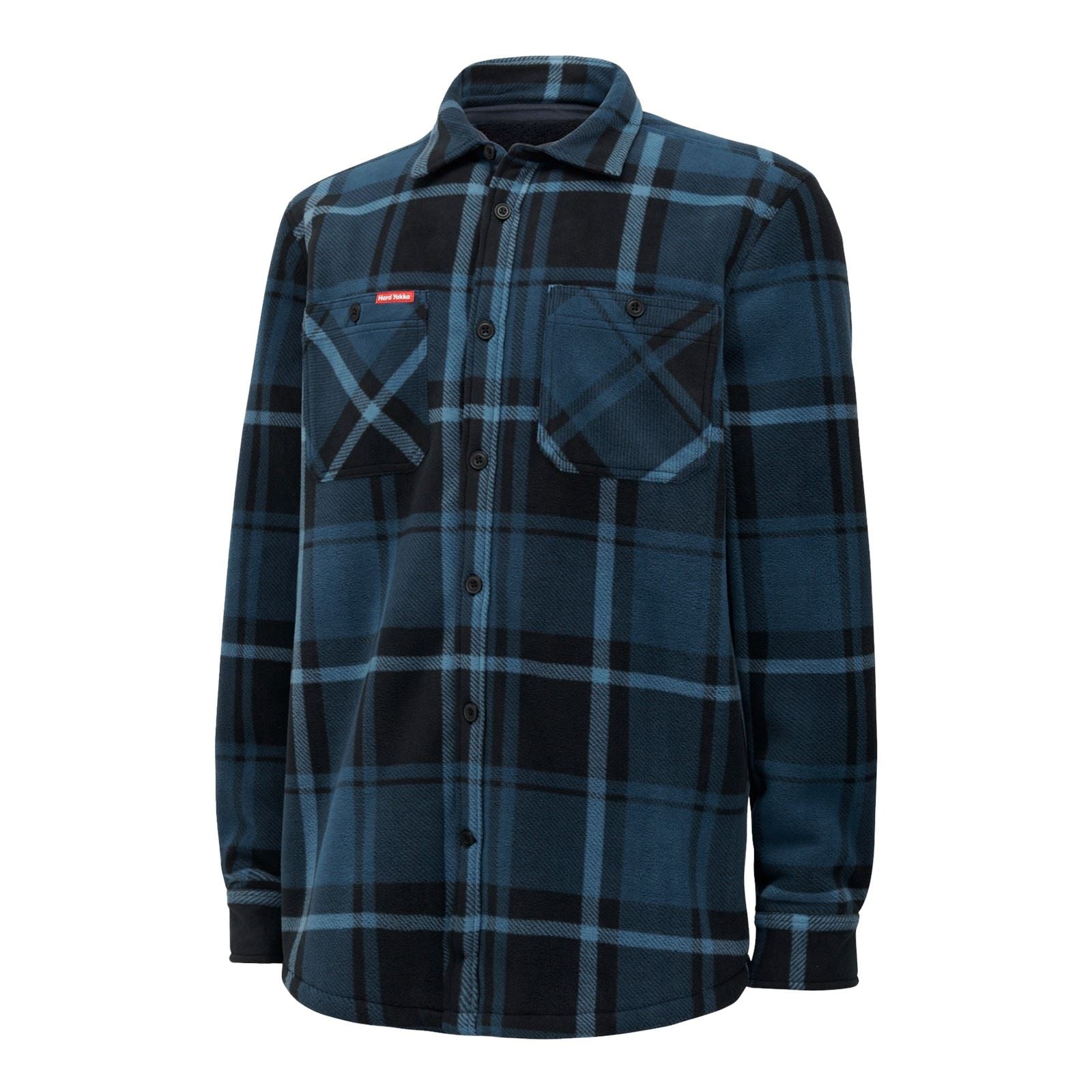 Hard Yakka Sherpa Veste En Polaire Noire Pour Homme