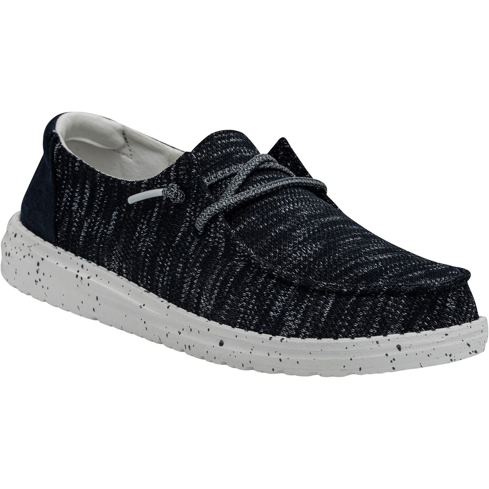 HEYDUDE Wendy Sox Mocassins Bleu Marine Pour Femmes