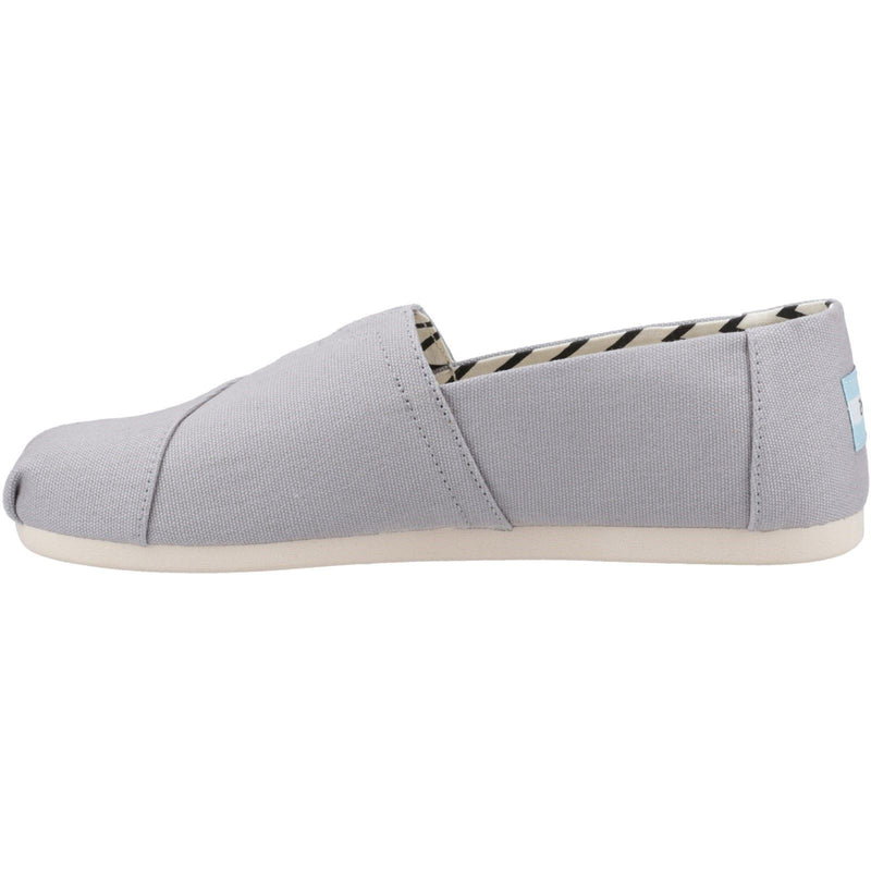 TOMS Alpargata Espadrilles En Coton Pour Hommes Gris Craie