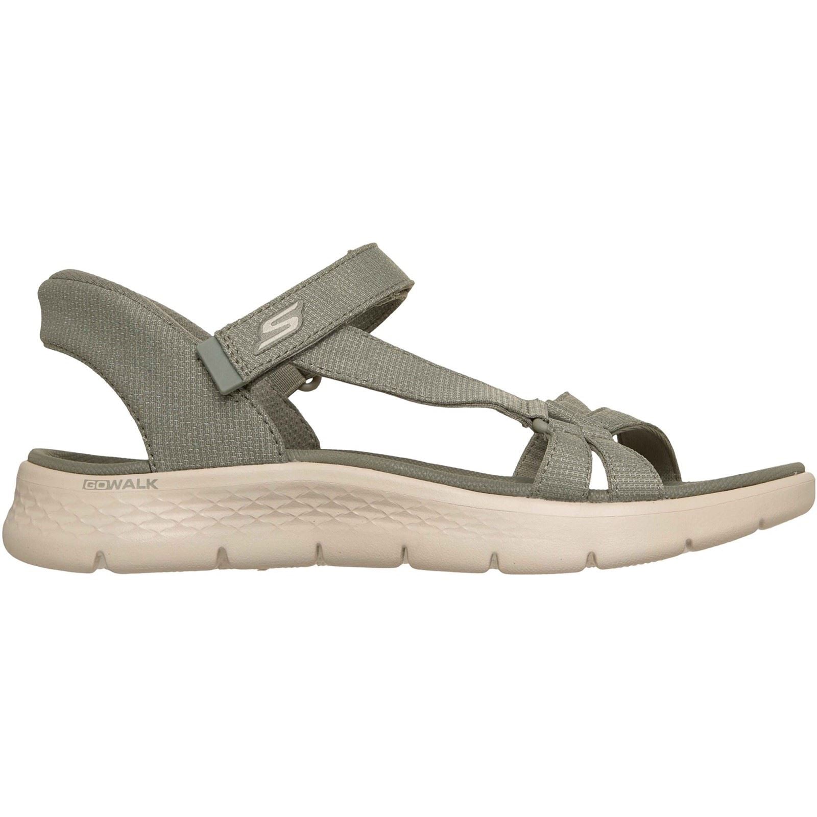 Skechers GO WALK Flex Illuminate Sandales Sage En Textile Pour Femmes