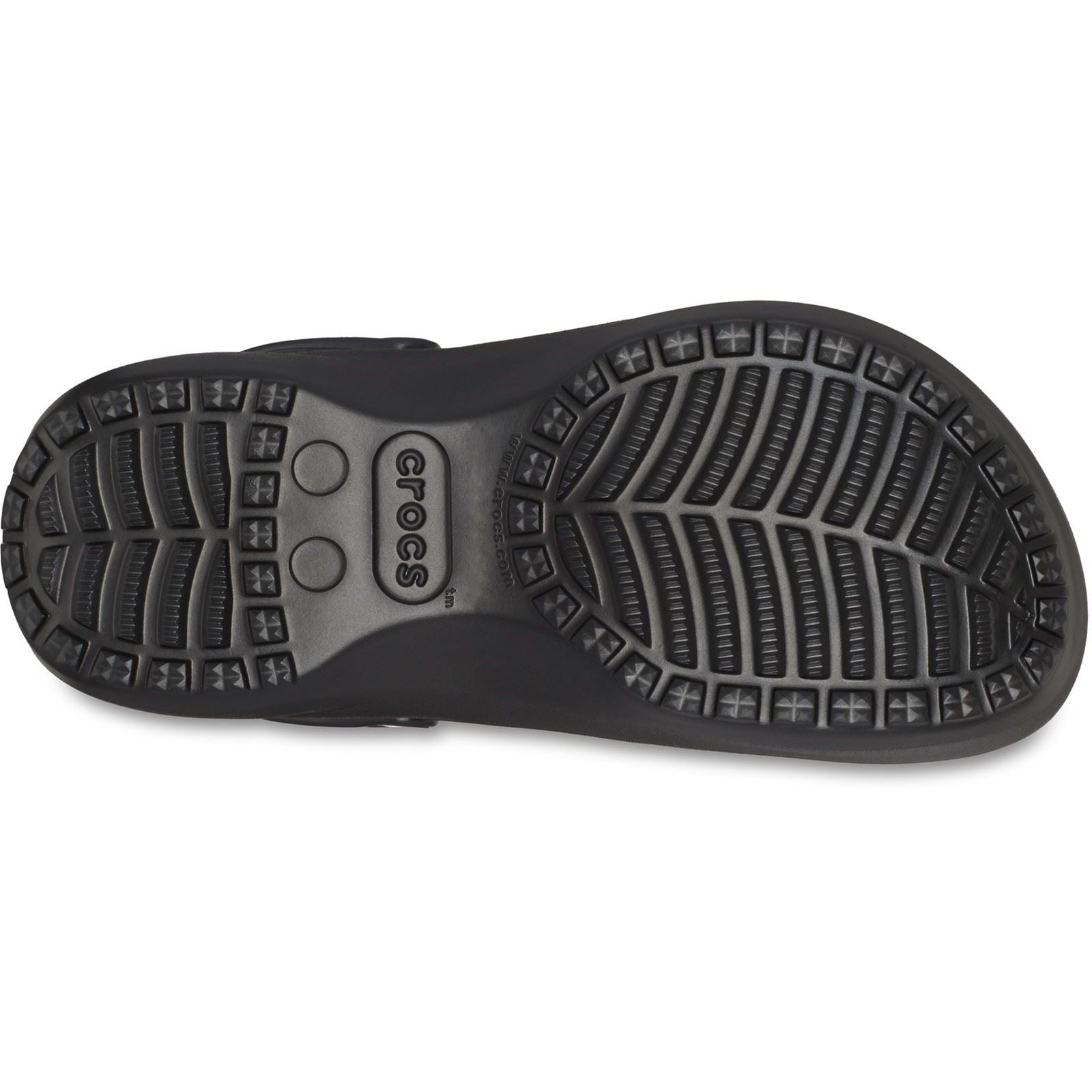 Crocs Classic Platform Lined Sabots Noirs pour Femmes en Thermoplastique