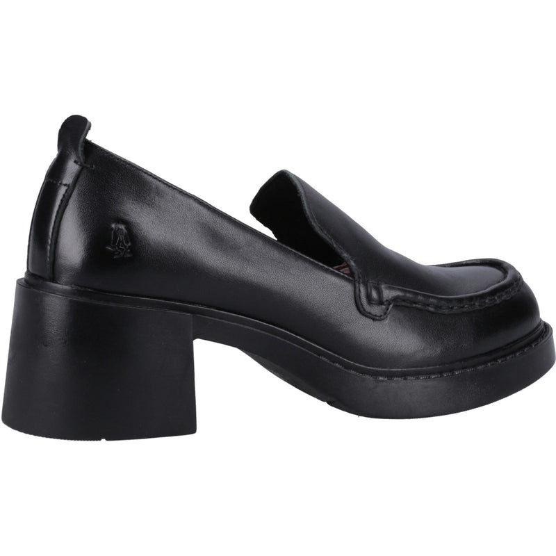Hush Puppies Adelaide Mocassins Noirs Pour Femmes En Cuir