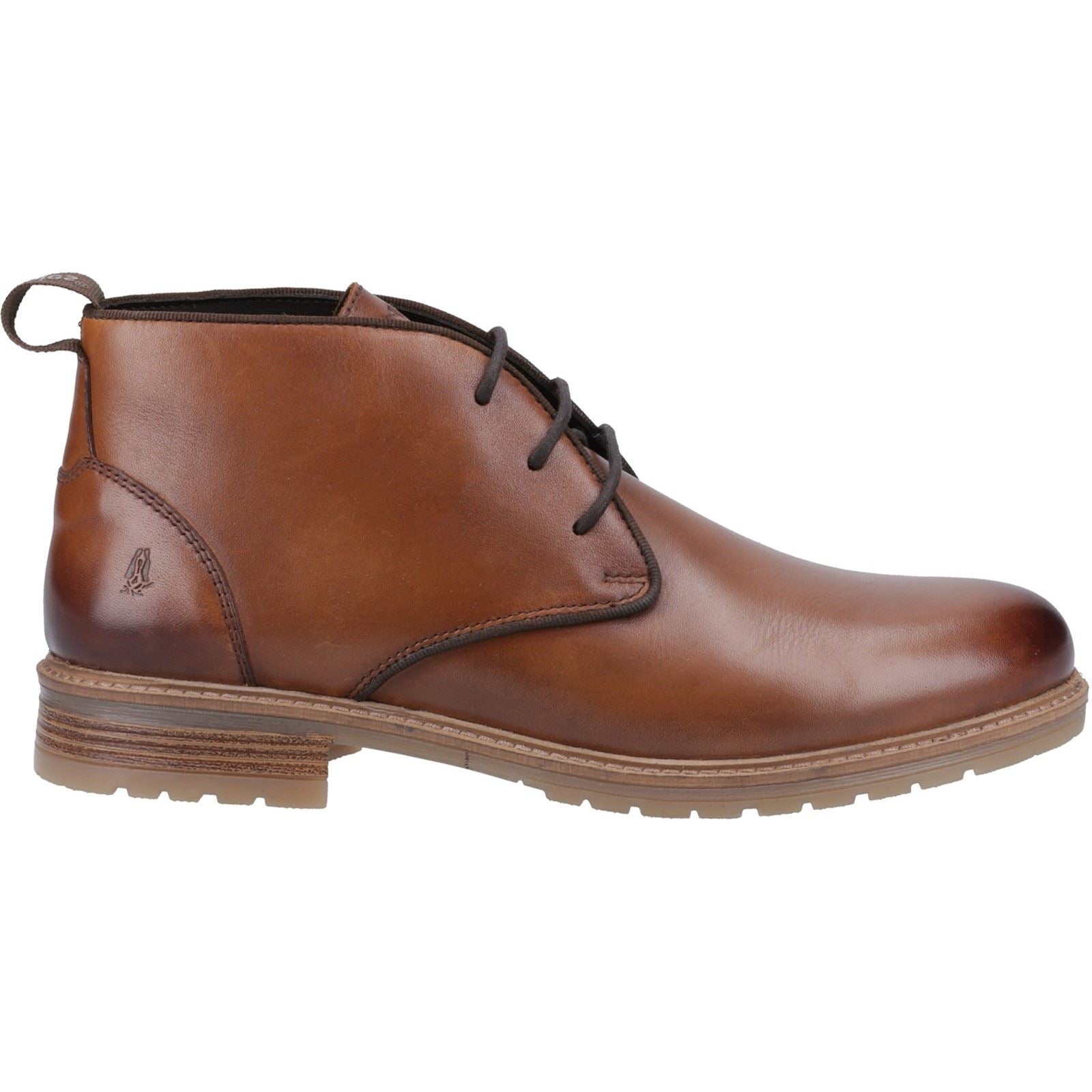 Hush Puppies Ricky Chaussures De Cheville Pour Homme En Cuir Beige