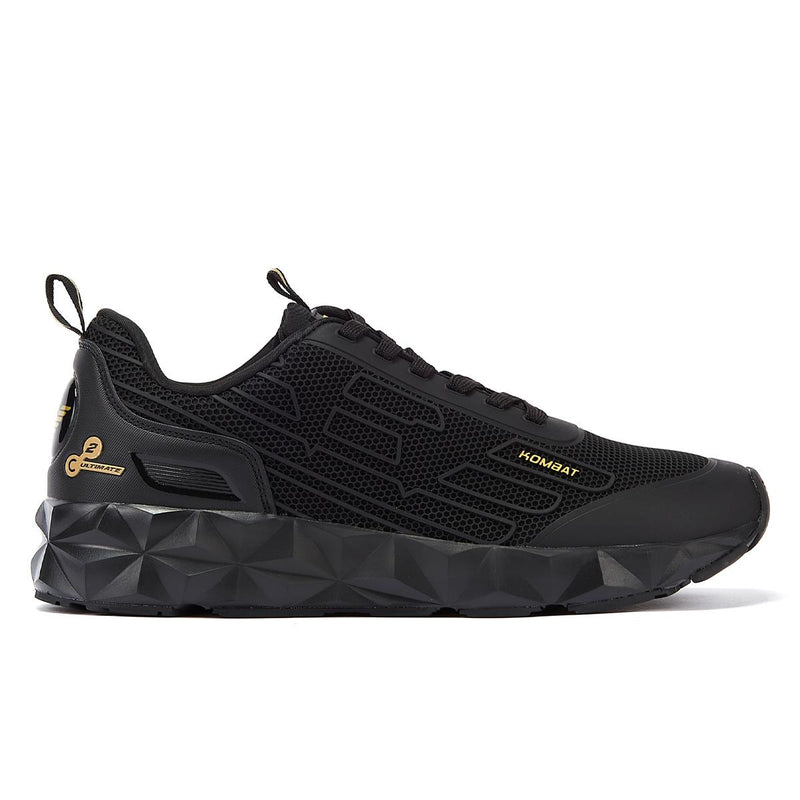 EA7 Baskets Homme Noires Ultimate C2 Kombat Winter Triple.