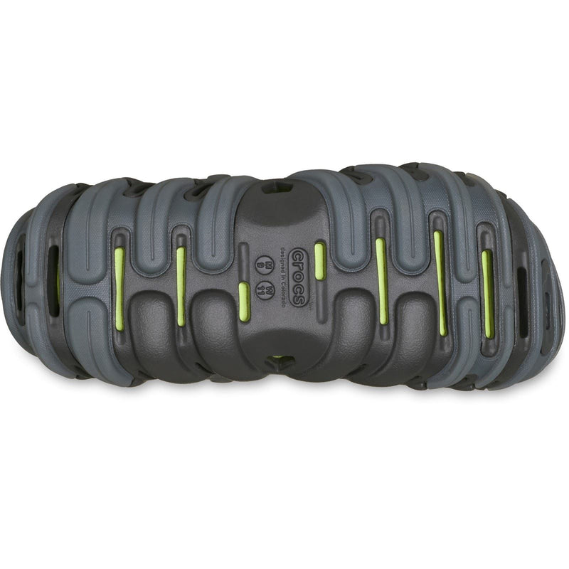 Crocs Echo Ro Sabots En Sable Noir Thermoplastique