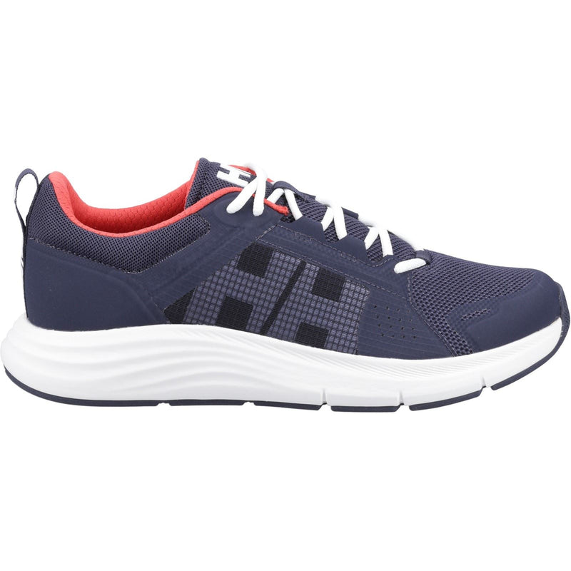 Helly Hansen Sport AHIGA EVO 5 Baskets En Polyester Pour Hommes Bleu Marine/Rouge Alerte