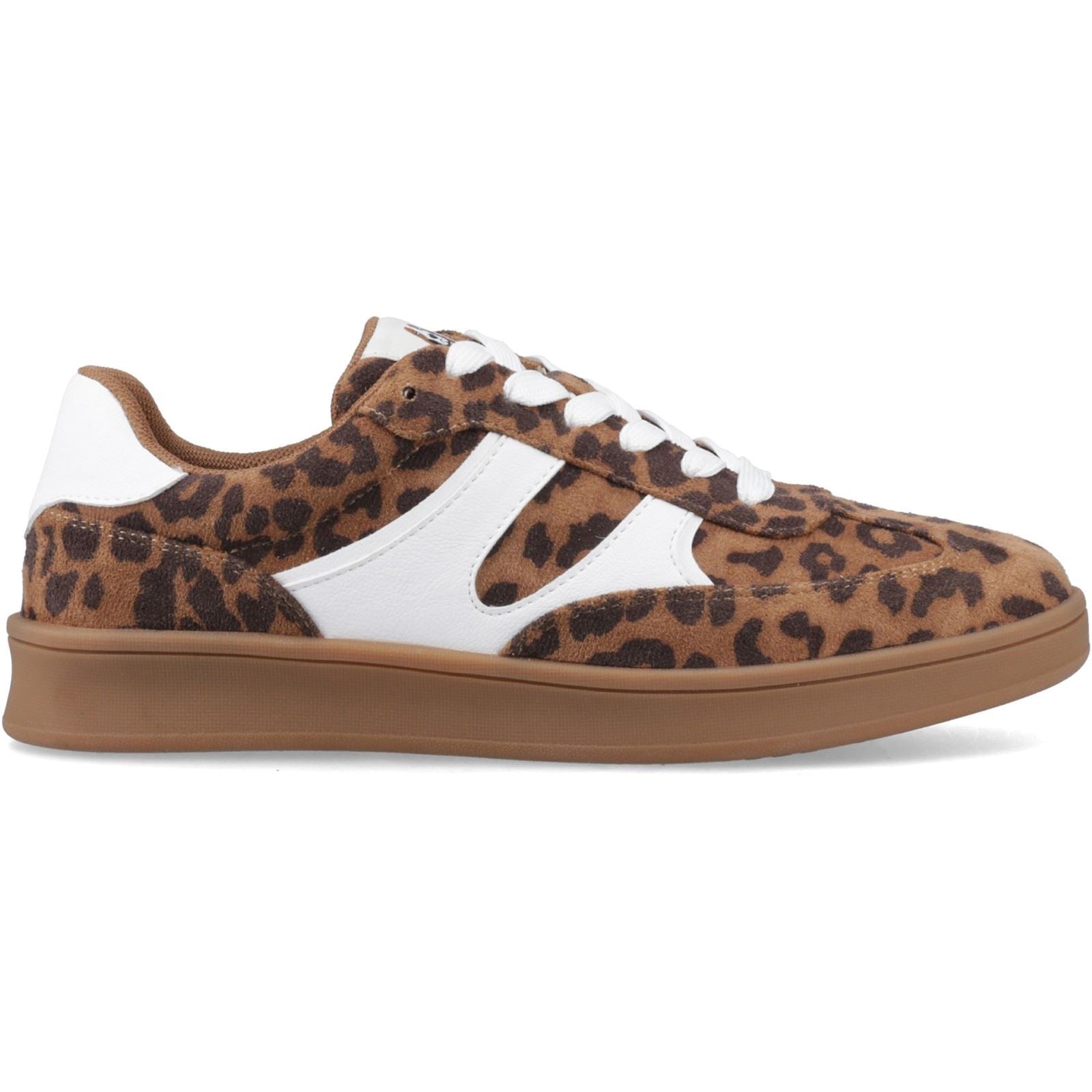 Hush Puppies Maura Textile Baskets Léopard Pour Femmes En Textile