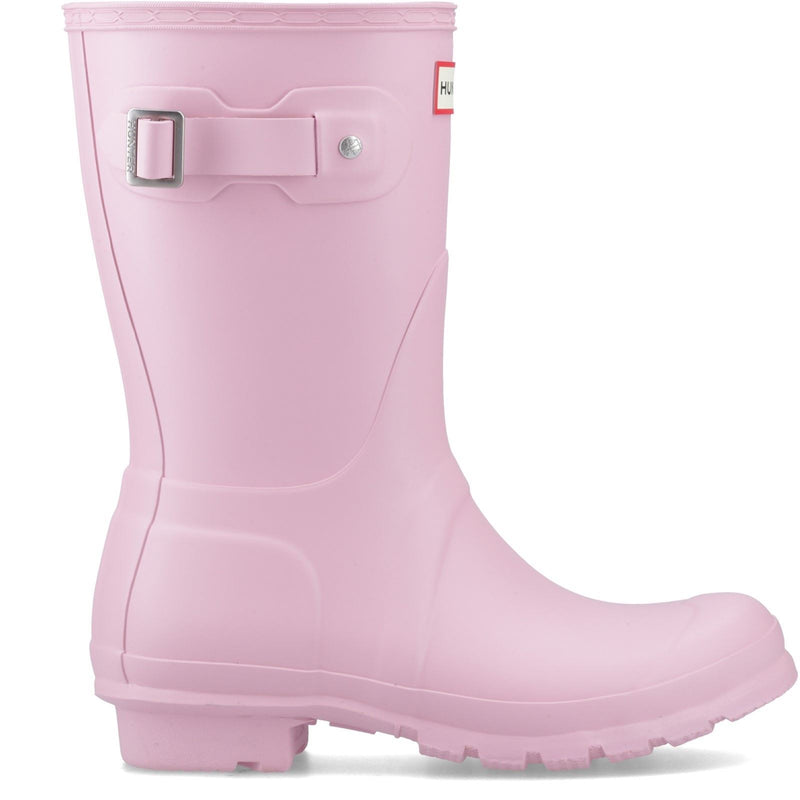 Hunter Original Short Bottes En Caoutchouc Pour Femmes Couleur Rose Nectar