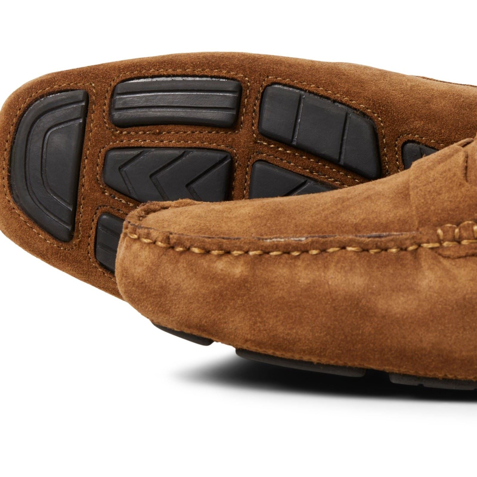 Jack & Jones Jensen Chaussures Mocassins Cognac Pour Homme En Suède