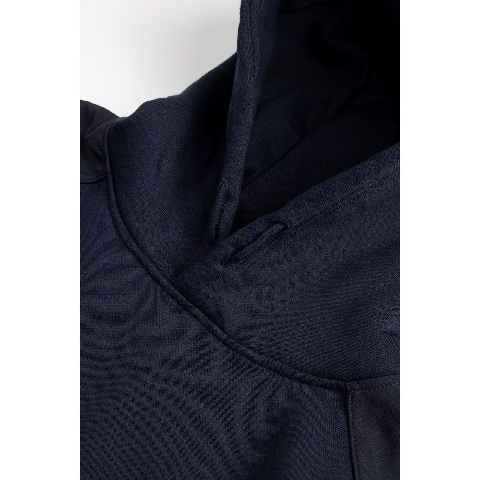 Caterpillar Essentials Sweat À Capuche Bleu En Polyester Pour Homme