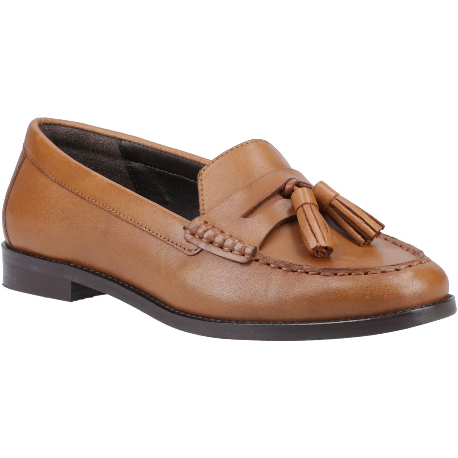 Hush Puppies Connie Mocassins En Cuir Pour Femme Couleur Marron Clair