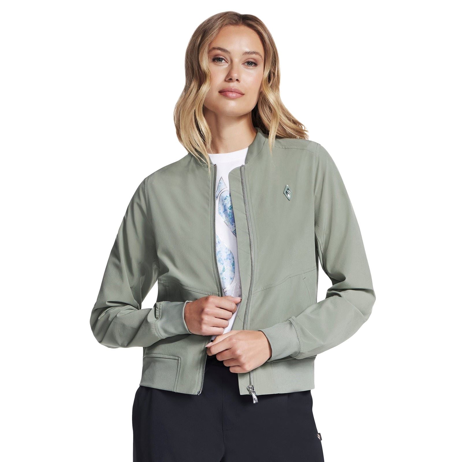 Skechers Performance Uptown Jacket Veste Taupe Pour Femmes
