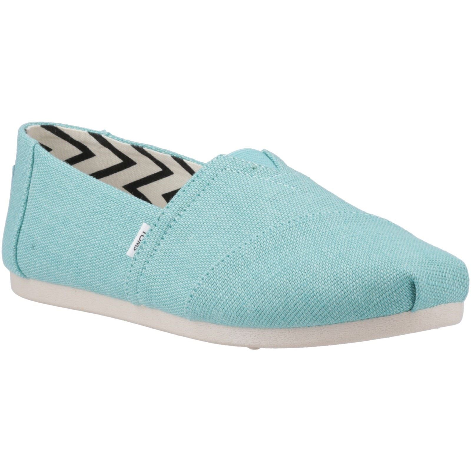 TOMS Alpargata Classic Espadrilles En Jute Pour Femmes En Bleu Aqua