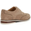 Dune Stanford Chaussures Richelieu Beige Pour Homme En Suède