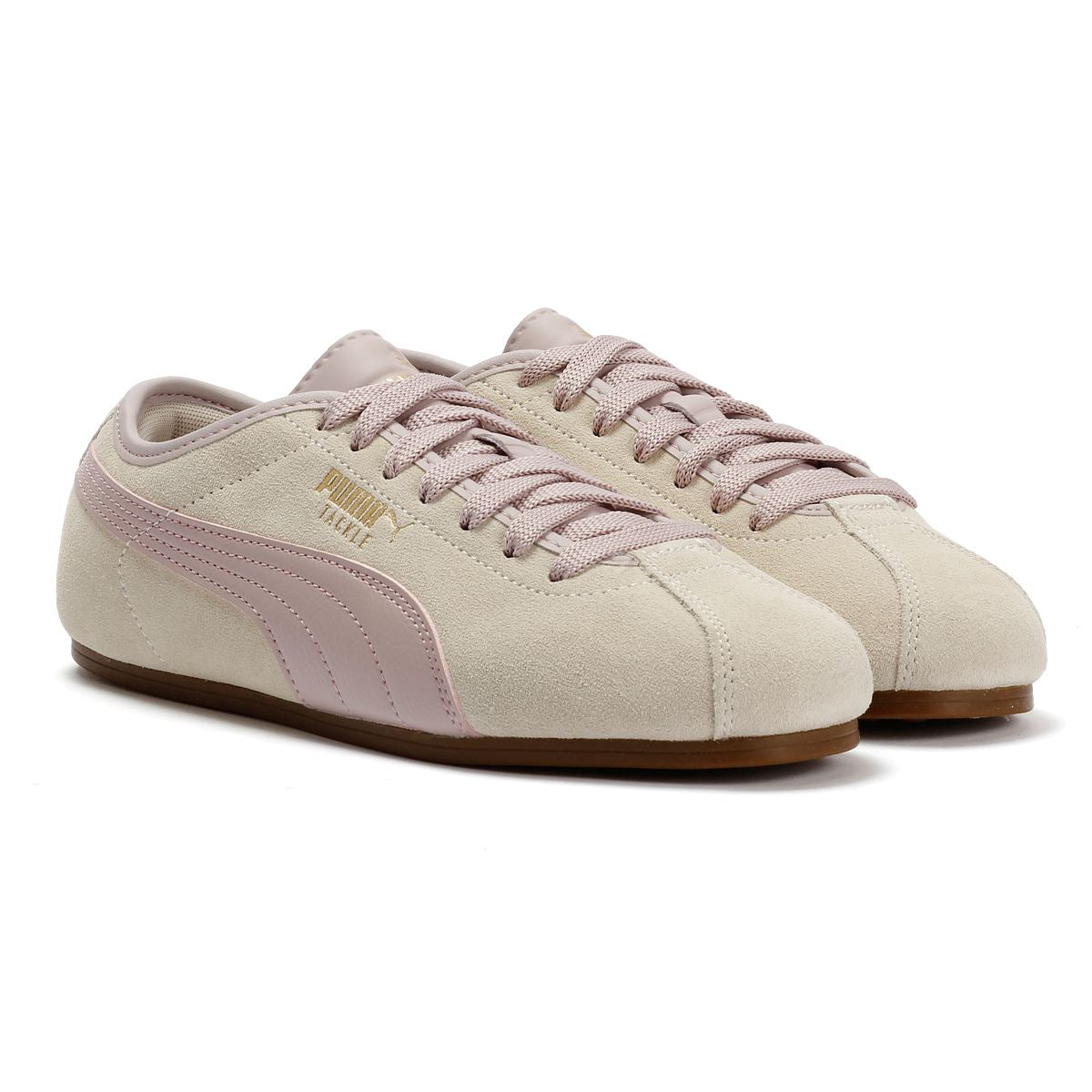 Puma Tackle Baskets Grises Pour Femmes Suede