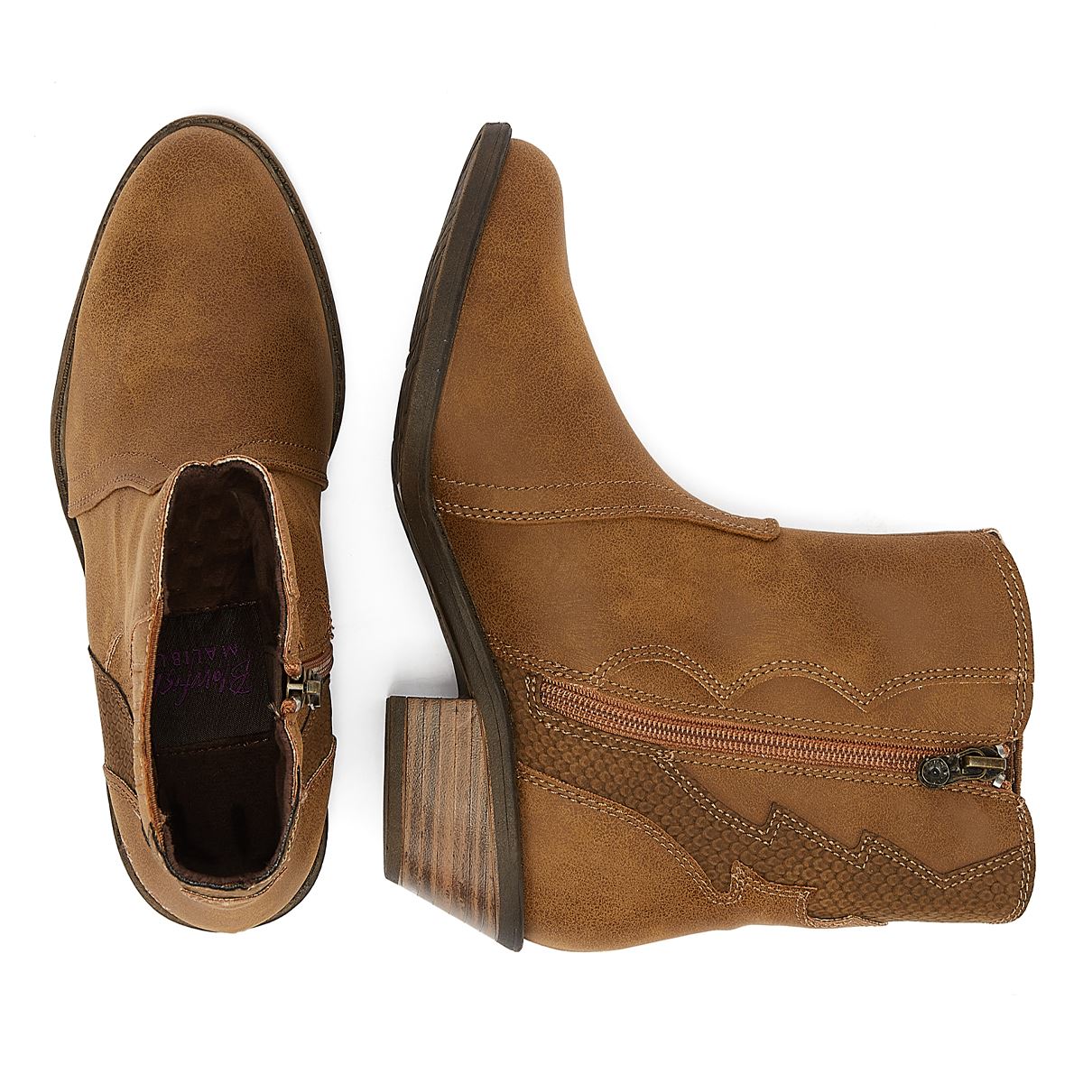 Blowfish Malibu Bottes De Couleur Rouille Pour Femmes