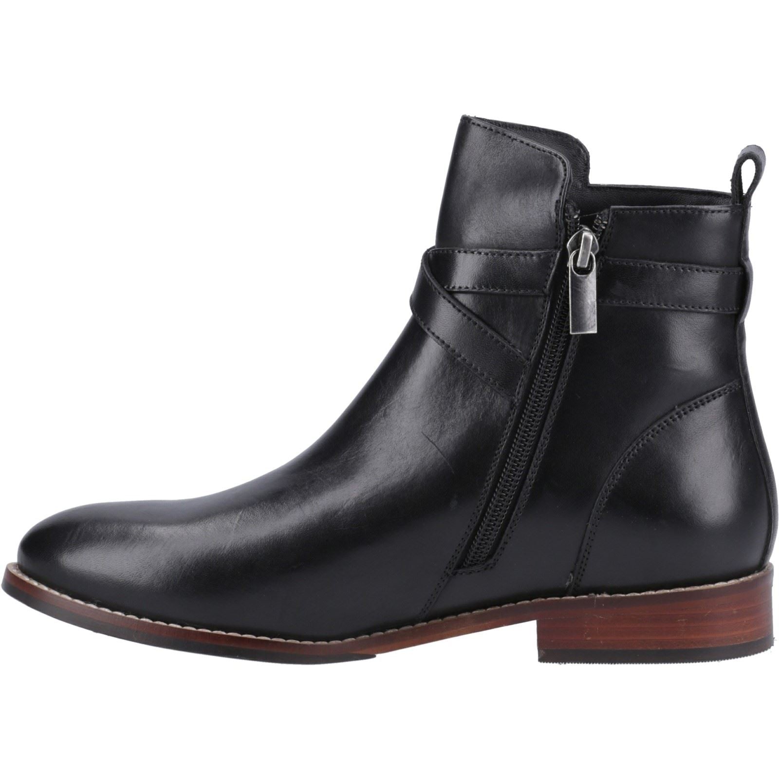Hush Puppies Cassidy Bottes En Daim Noir Pour Femmes