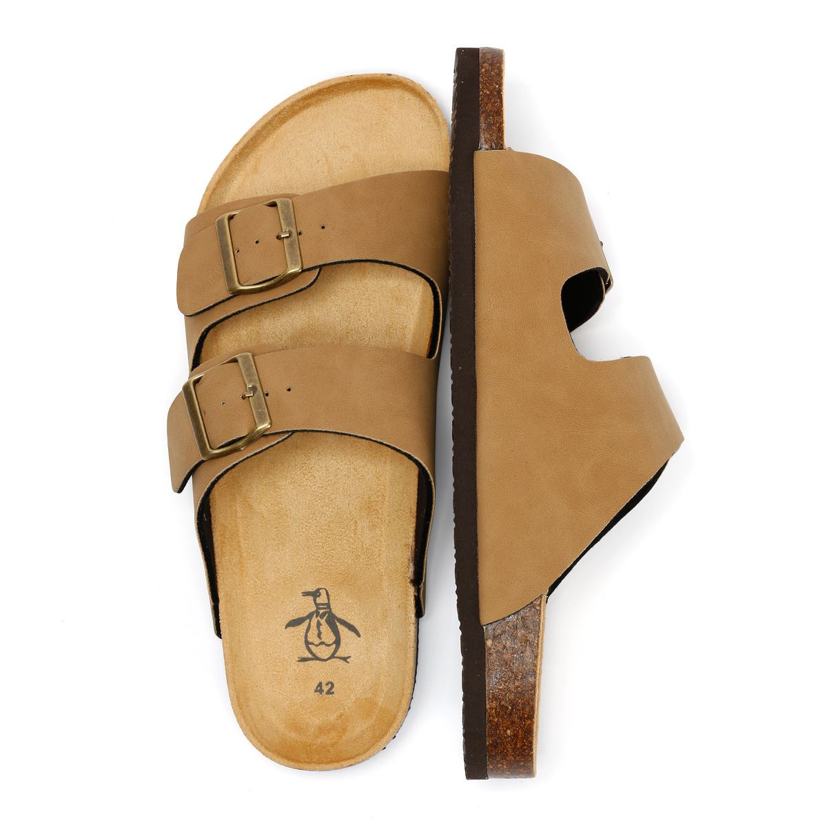 Penguin Port 2 Sandales Beiges Pour Hommes