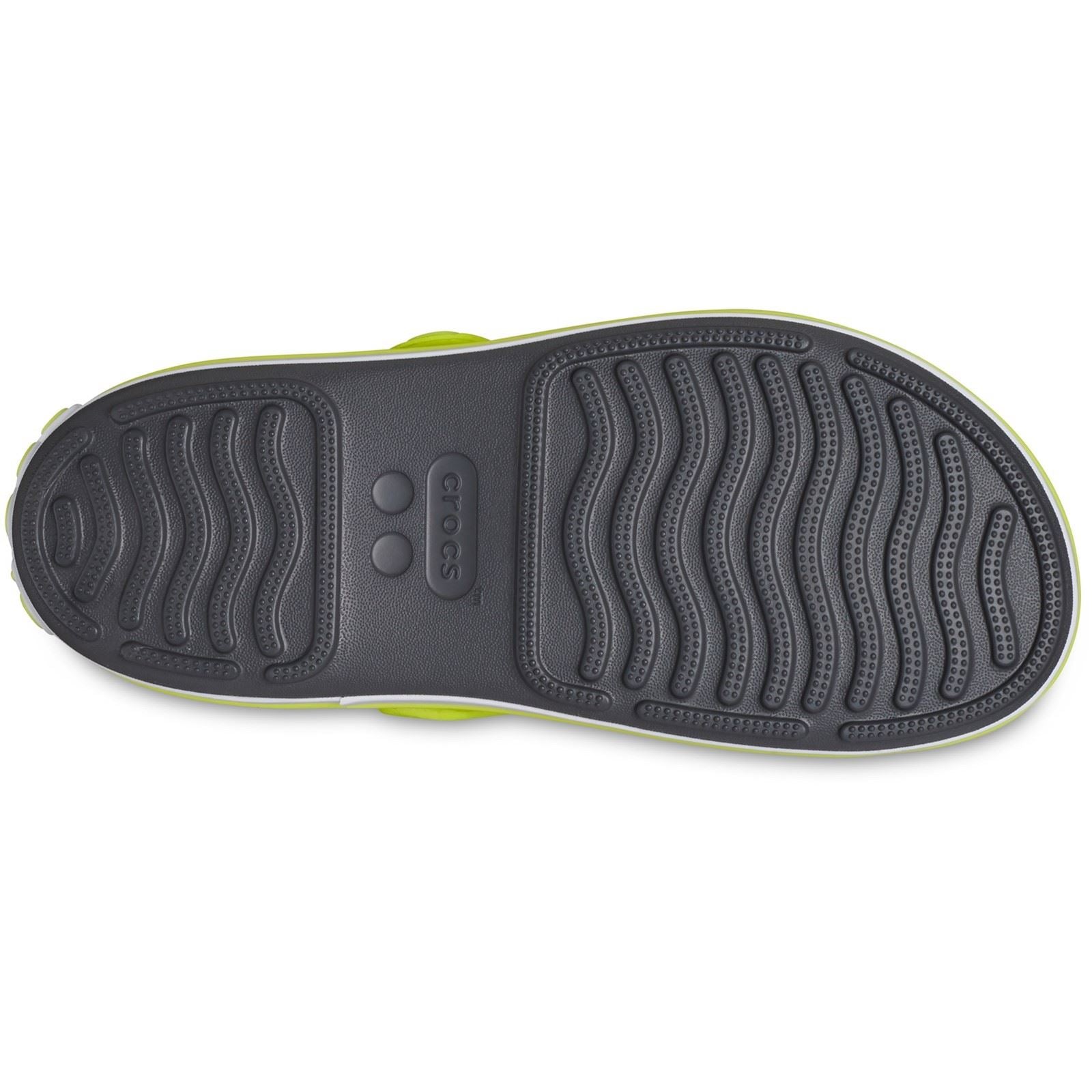 Crocs Crocband Play Sandales En Thermoplastique Gris Ardoise/sable Acidulé