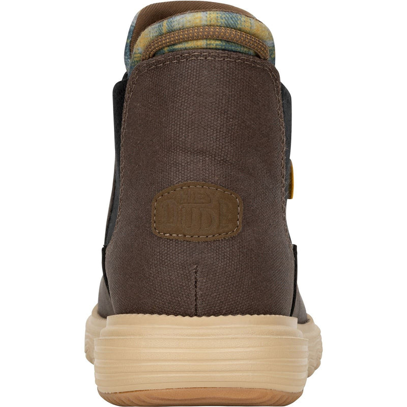 HEYDUDE Branson Classic Bottes Brunes Désert Pour Hommes