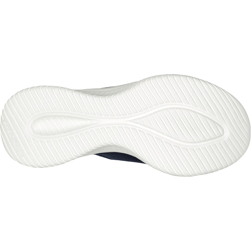 Skechers Ultra Flex 3.0 Brilliant Path Sneakers En Toile Pour Femmes De Couleur Marine