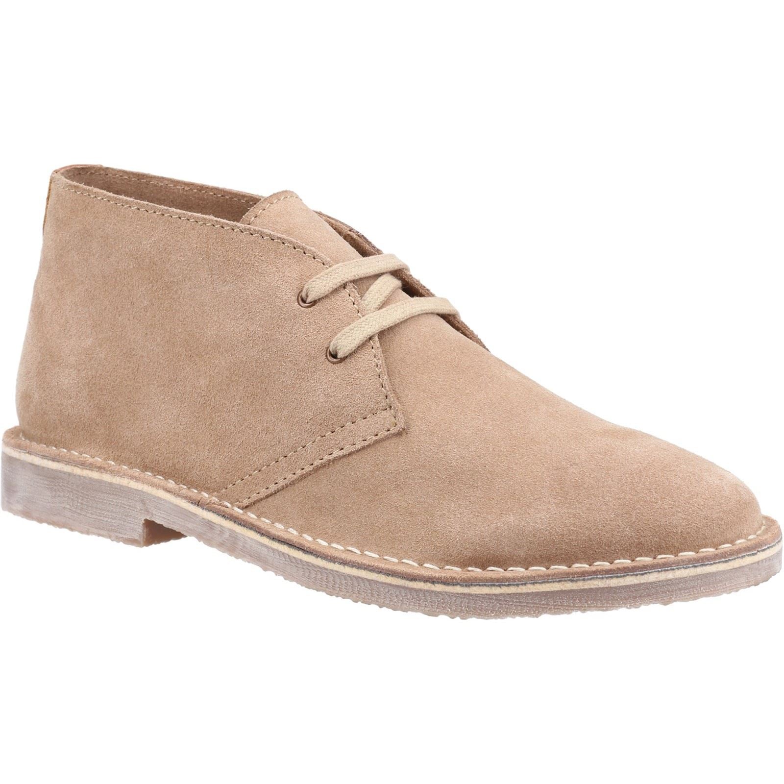 Hush Puppies Samuel Bottes En Daim Pour Homme, Couleur Sable