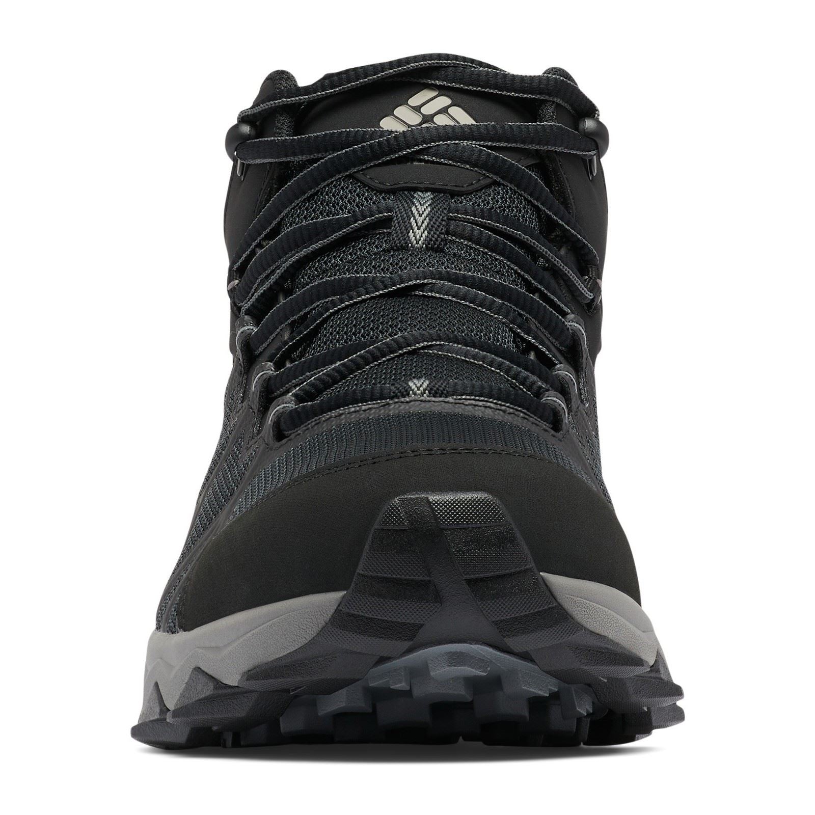 Columbia Peakfreak II Mid Outdry Bottes De Randonnée En Polyester Pour Hommes Noires/Titanium Ii