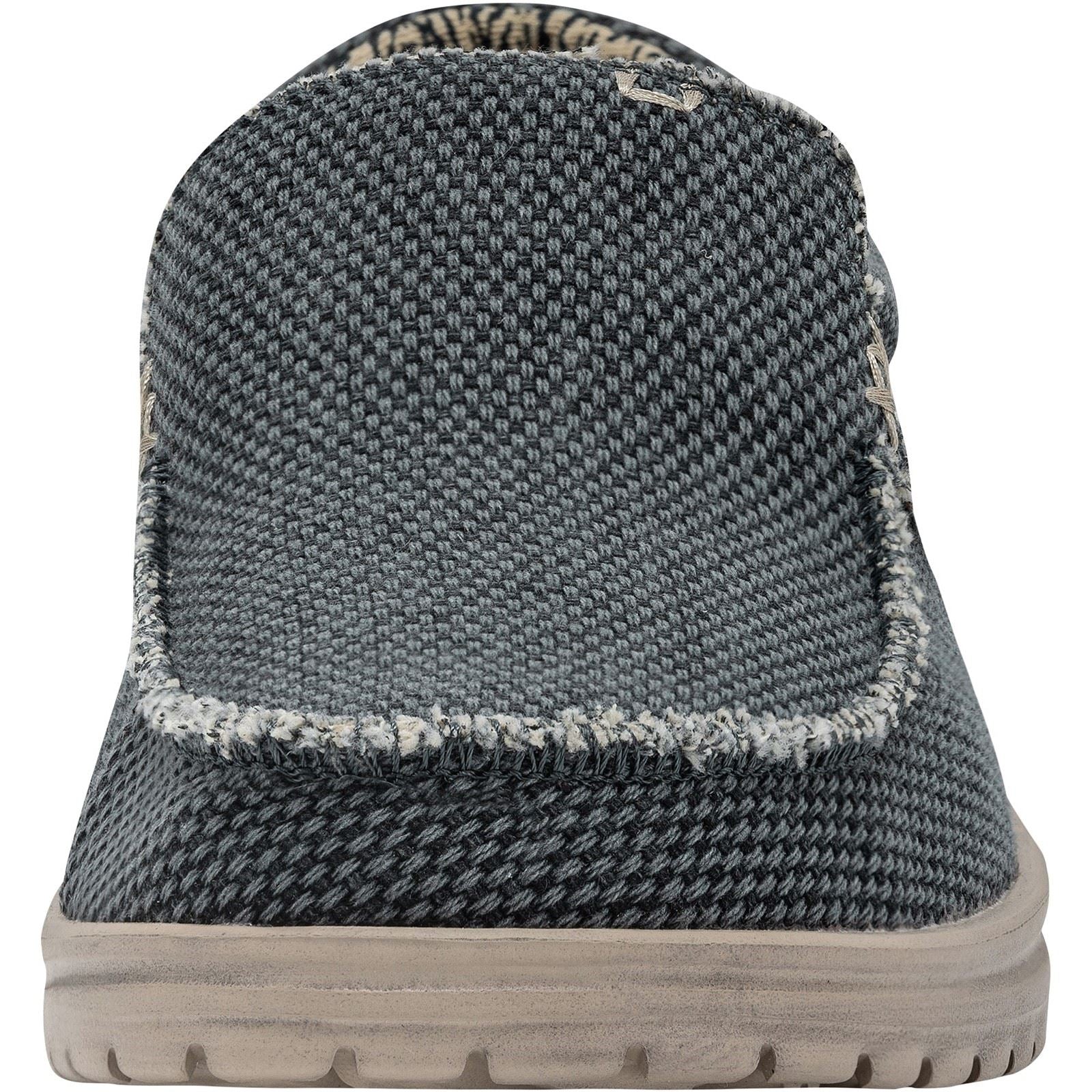 HEYDUDE Mikka Braided Mocassins En Textile Bleu Marine Pour Hommes