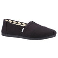 TOMS Alpargata Espadrilles Noires Pour Femmes En 100% Coton