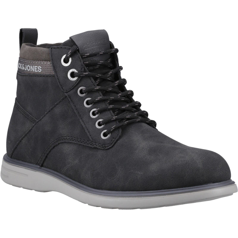 Jack & Jones Denver Bottes Anthracite En Polyuréthane Pour Hommes