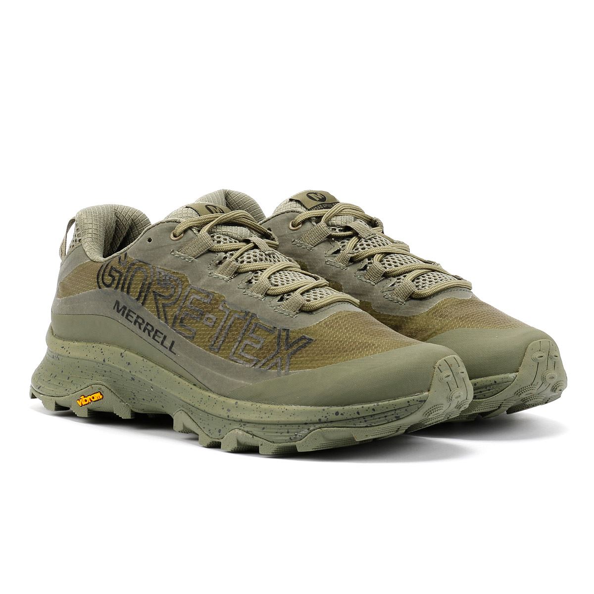 Merrell Moab Speed Gore-Tex SE Chaussures De Sport Vertes Pour Hommes