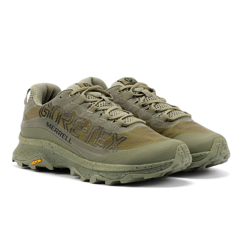 Merrell Moab Speed Gore-Tex SE Chaussures De Sport Vertes Pour Hommes
