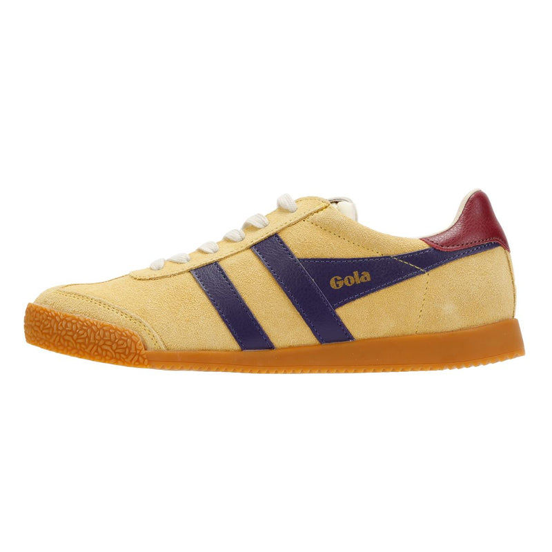 Gola Elan Chaussures De Sport Pour Femmes Jaunes En Suède
