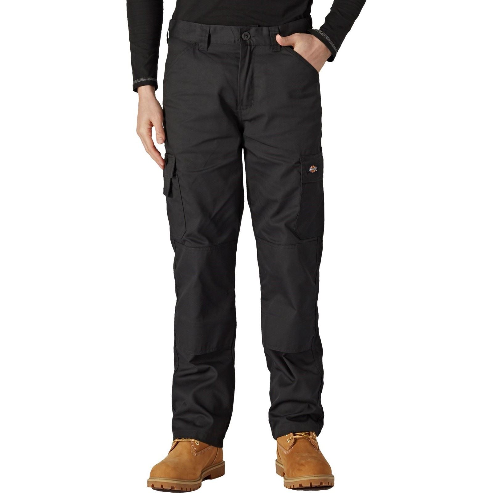 Dickies Everyday Pantalons De Plein Air Pour Hommes En Polyester Noirs