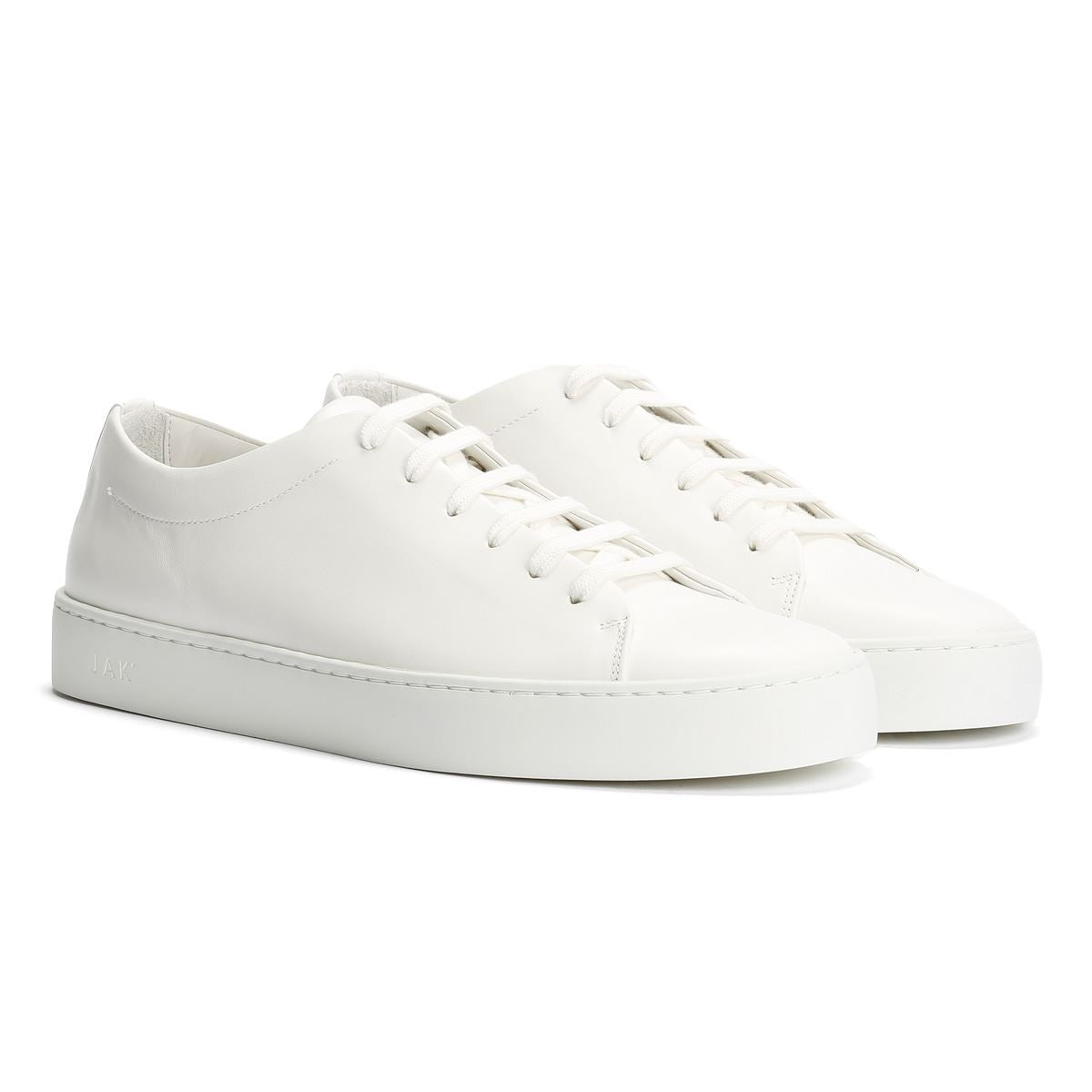 JAK Royal Baskets Blanches En Cuir Pour Hommes