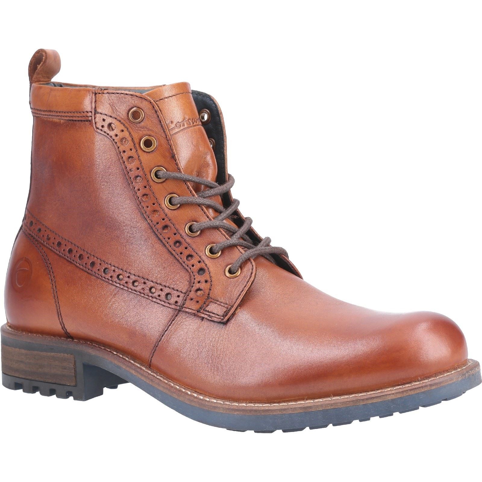 Cotswold Dauntsey Bottes En Cuir Pour Homme Marron Clair