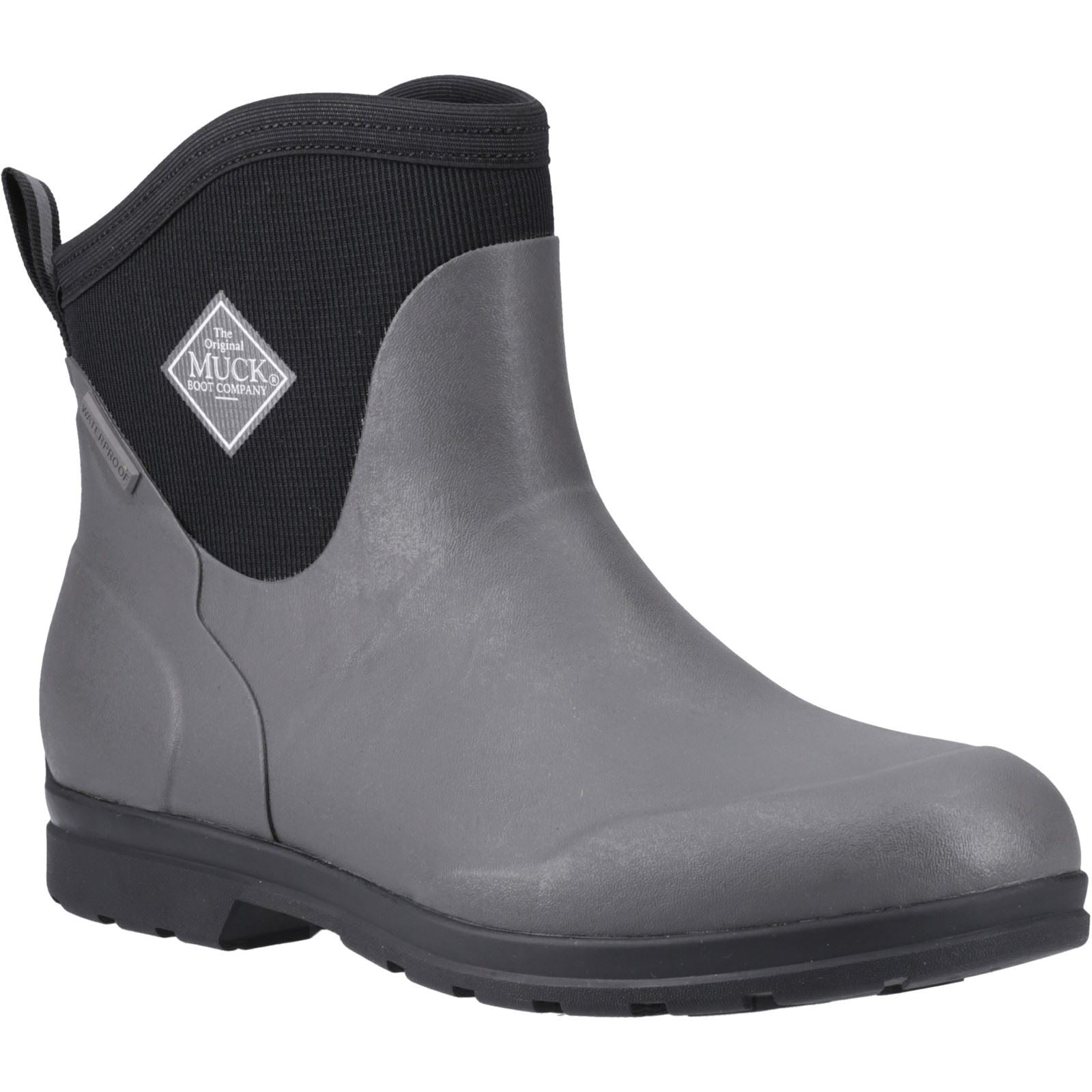 Muck Boots Originals Excursion Bottes Wellington En Caoutchouc Gris/Noir