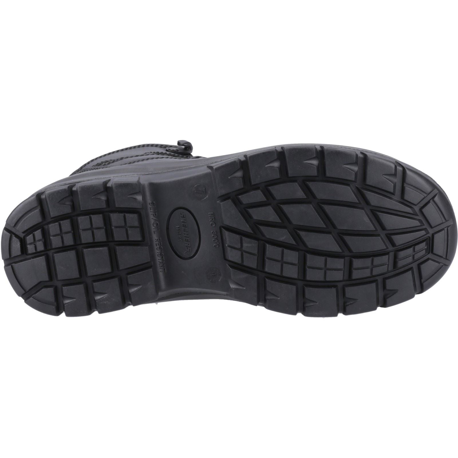Skechers Workwear Trophus Kilram Bottes De Sécurité En Cuir Pour Hommes Noires