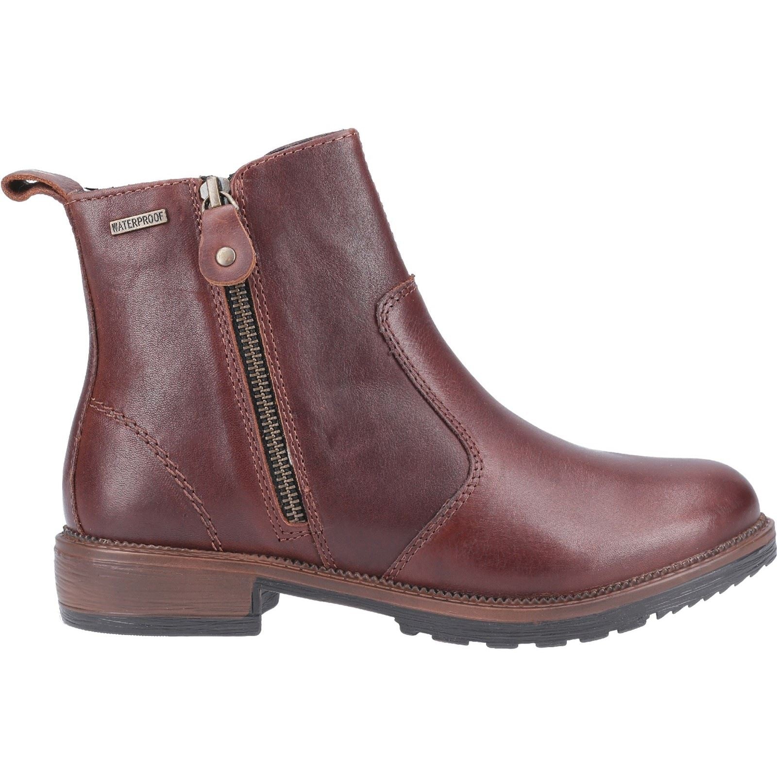 Cotswold Ashwicke Bottes Marron En Cuir Pour Femmes