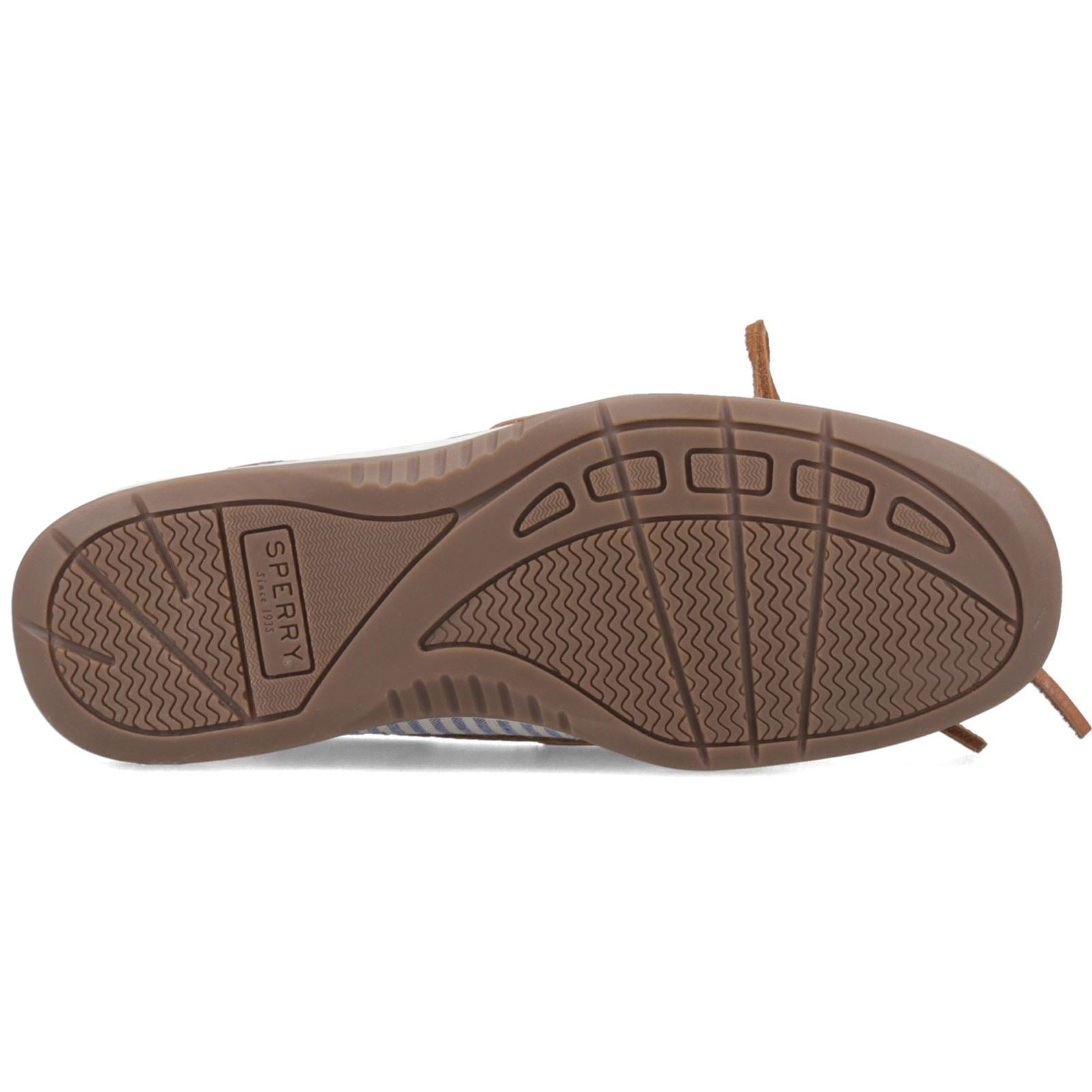 Sperry Angelfish Chaussures Bateau Pour Femmes En Cuir Et Coton Peanut