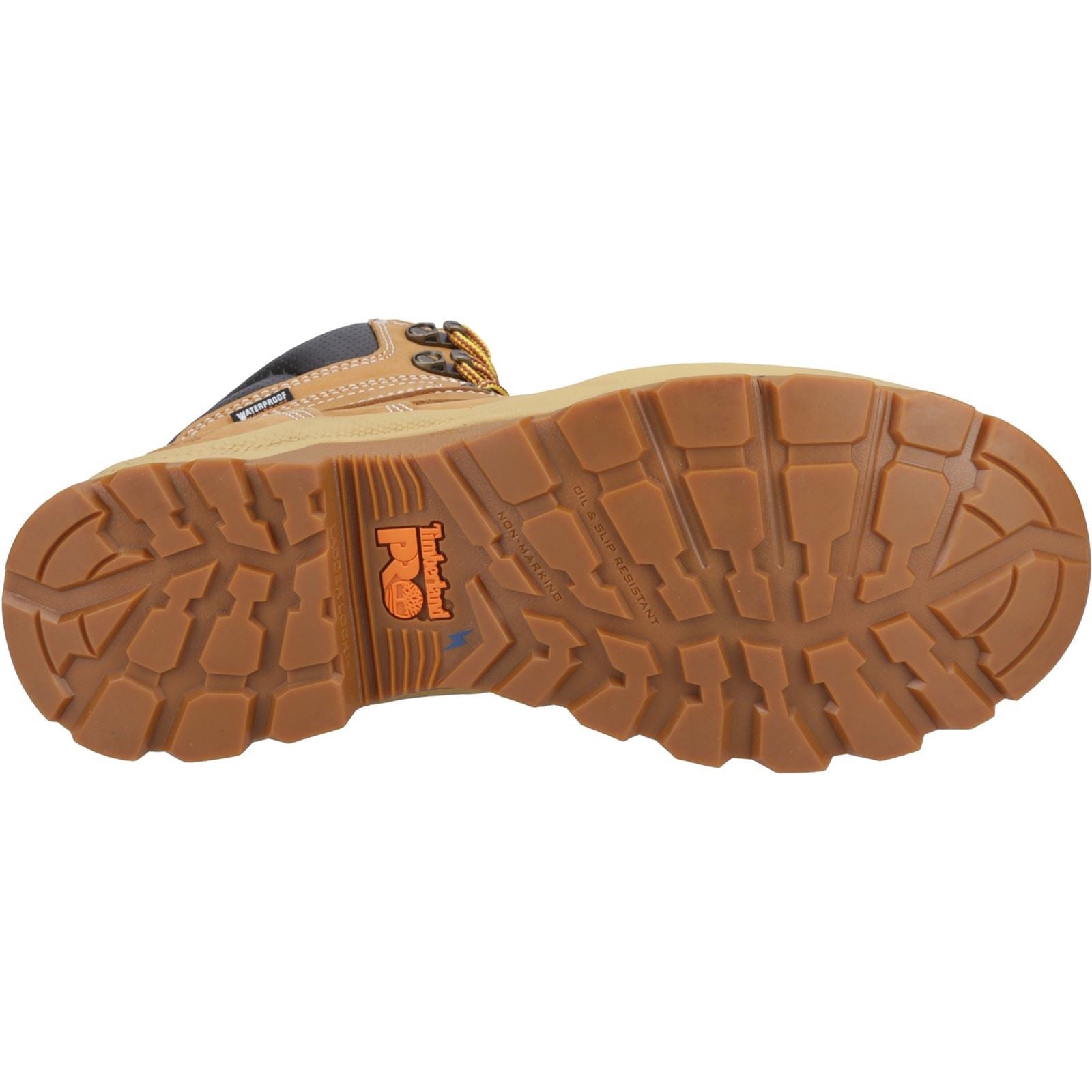 Timberland Pro Bottes De Sécurité En Cuir Blé Titan 6"
