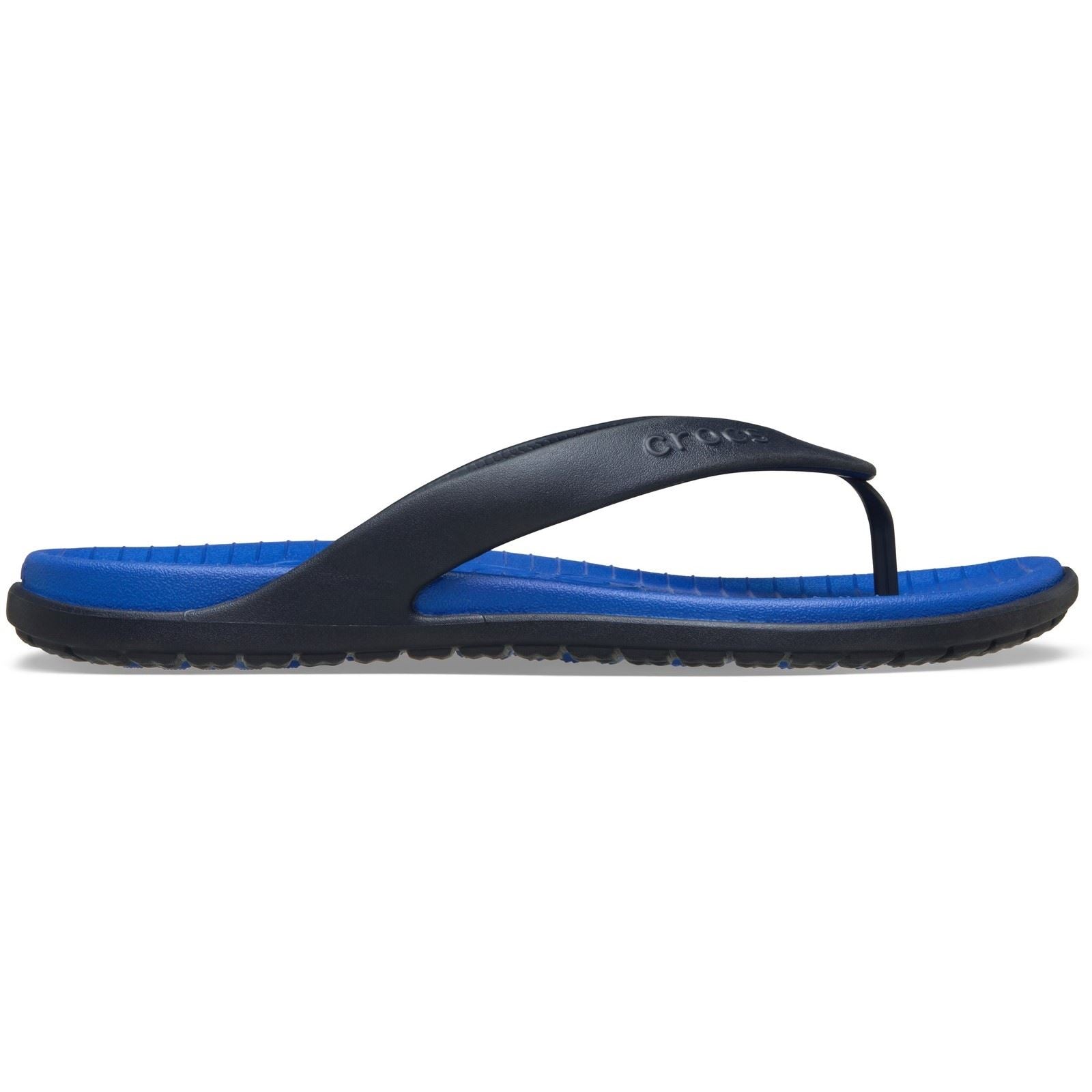 Crocs Coast Flip Tongs En Polyuréthane Pour Hommes Bleues/Marine