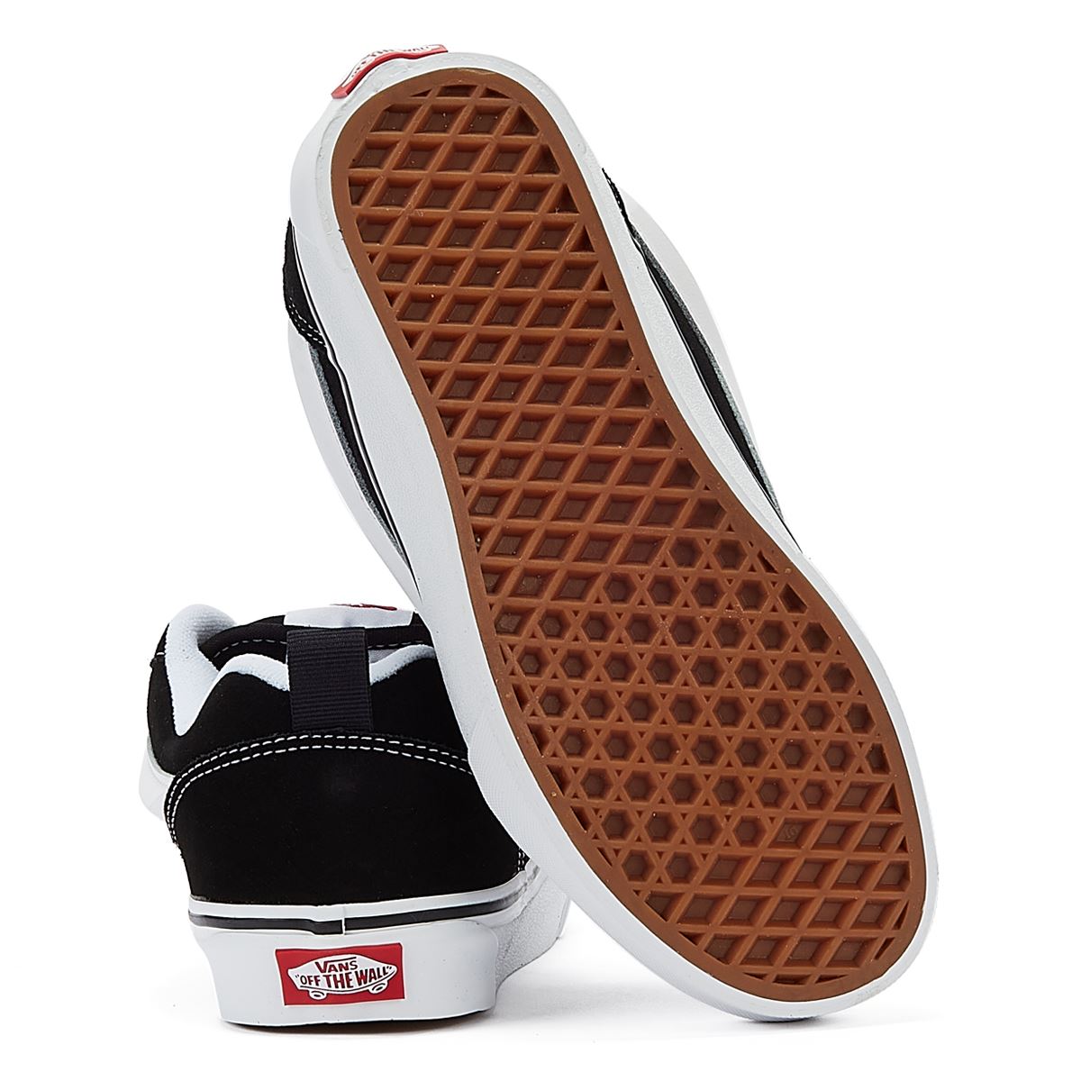 Vans Baskets Noires Véritables Knu Skool